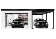 GARDEON® Garage mit Hörmann Garagentor, Fenster und Carport rechts